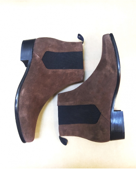 Beat Girl Brown Suede