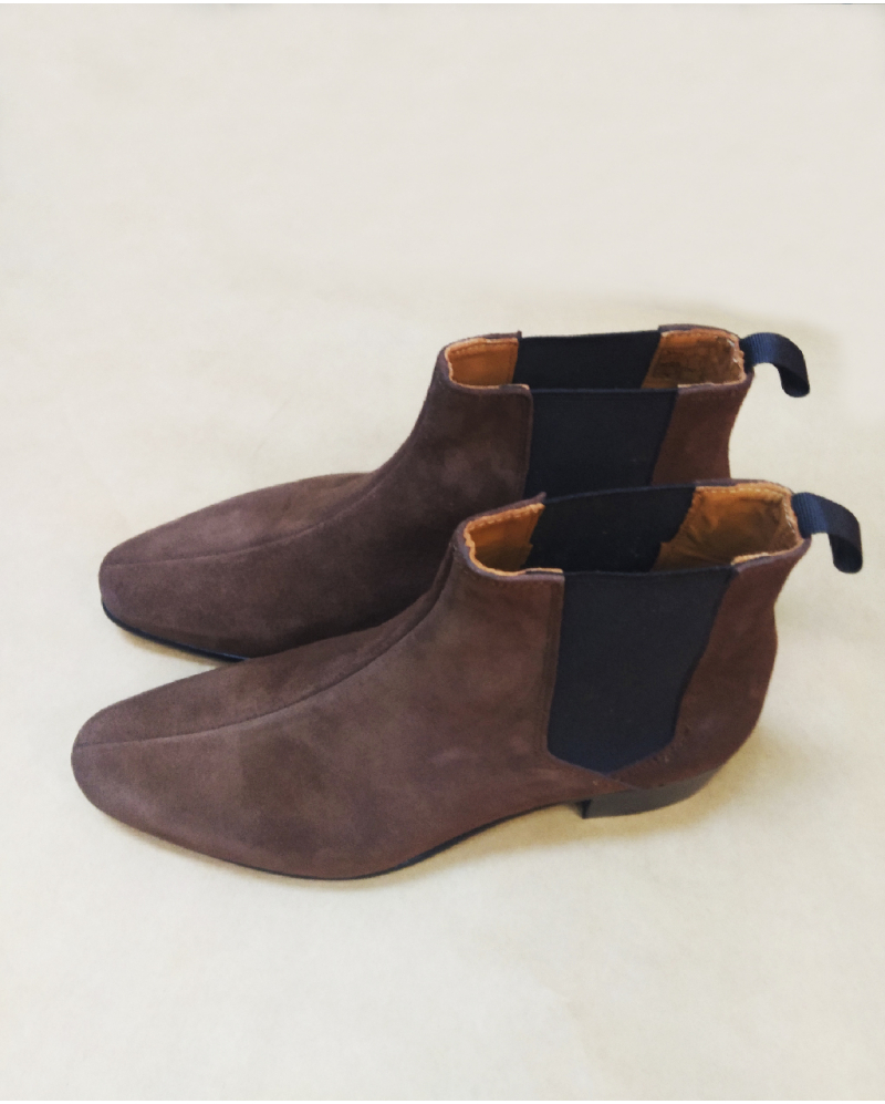 Beat Girl Brown Suede