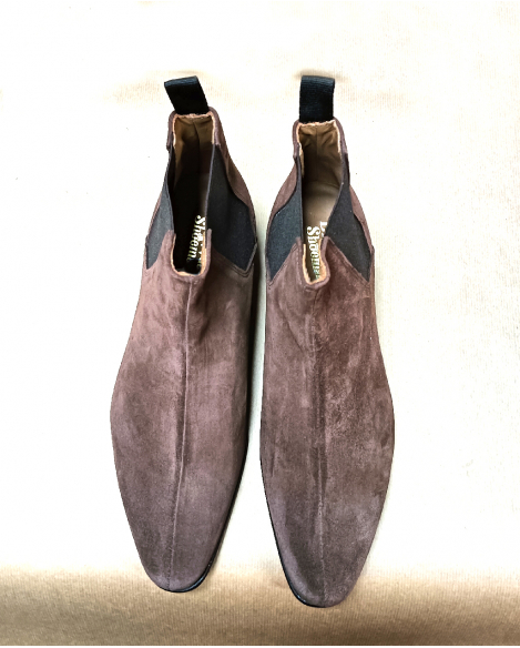 Chelsea Brown Suede 2