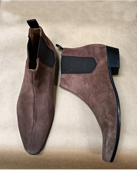 Chelsea Brown Suede