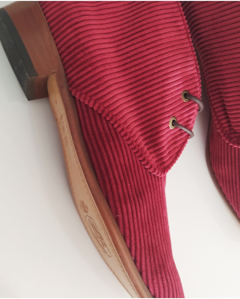 Corduroy ankle boots cheap